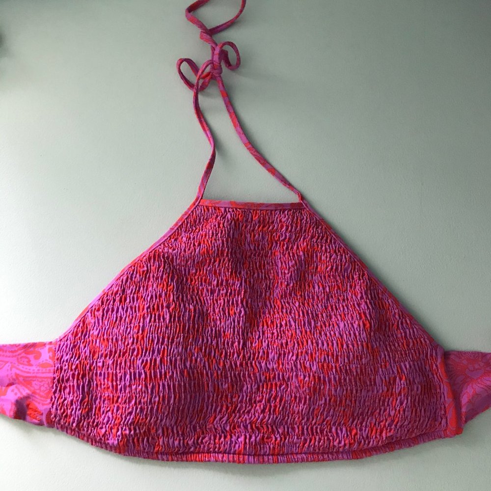 Billabong High Neck Bikini Top Large